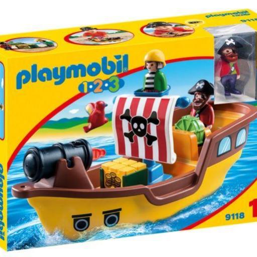 PLAYMOBIL 9118 BARCO PIRATA [0]