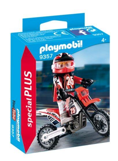 PLAYMOBIL 9357 SPECIAL  MOTO MOTOCROSS