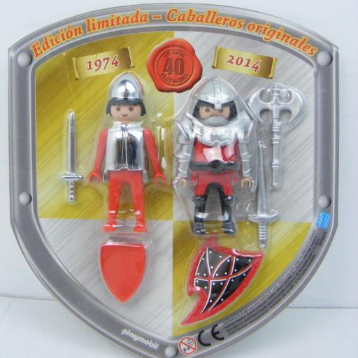 PLAYMOBIL BLISTER MEDIEVAL  EDICION ESPECIAL 40 ANIVERSARIO [0]