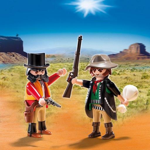 PLAYMOBIL DUO PACK OESTE WESTERN LADRON Y SHERIFF REF. 5512 [1]
