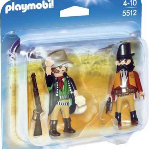 PLAYMOBIL DUO PACK OESTE WESTERN LADRON Y SHERIFF REF. 5512 [0]
