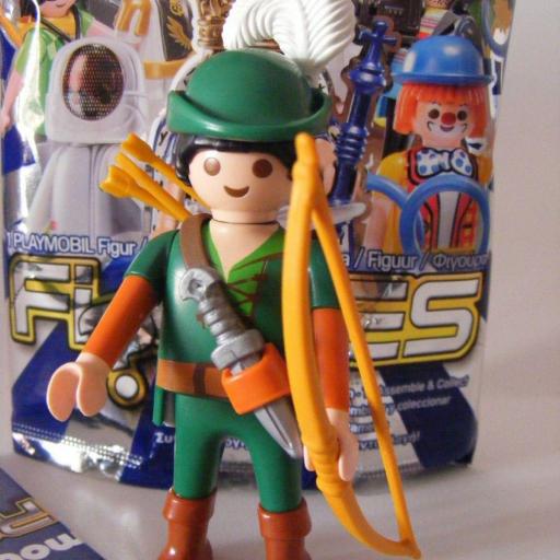 PLAYMOBIL SERIE 7 CHICOS ARQUERO MEDIEVAL ROBIN HOOD [0]