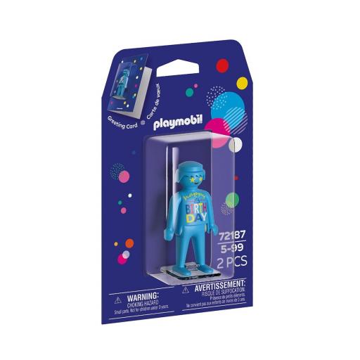 PLAYMOBIL  72187  TARJETA DE FELICITACION CUMPLEAÑOS [2]