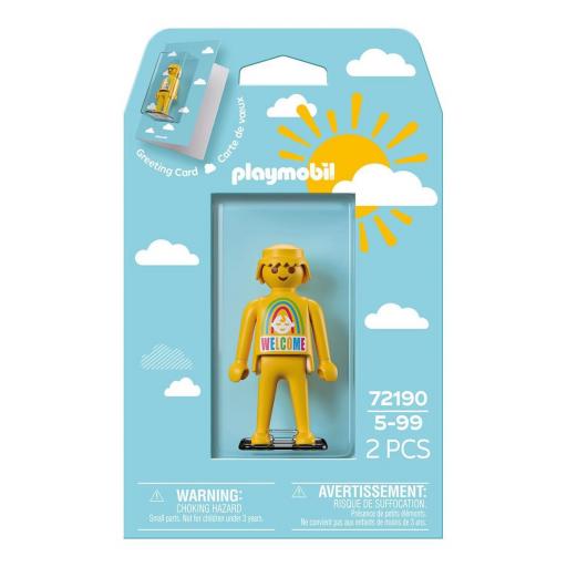 PLAYMOBIL  72190 TARJETA DE FELICITACION NACIMIENTO [0]