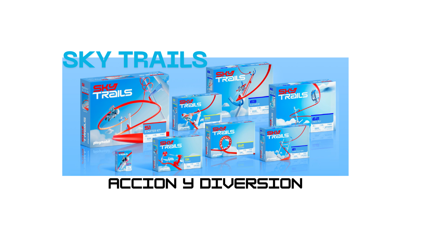 SKY TRAILS PLAYMUNDO PLAYMOBIL