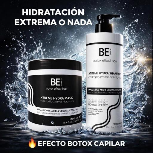 Pack Champu Acido Hialurónico 1L + Mascarilla 1kg Ácido Hialurónico super hidratante