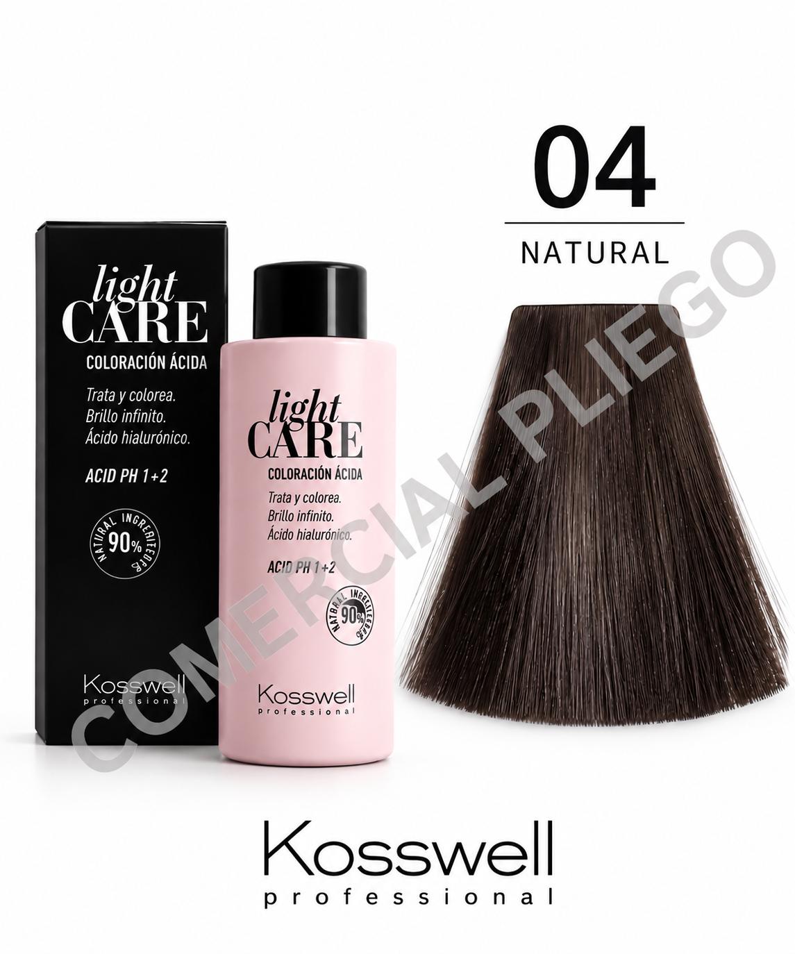 Coloracion Acida Light Care 4.0 60ml Kosswell