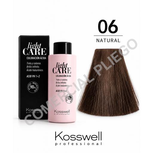 Coloracion Acida Light Care 6.0 60ml Kosswell