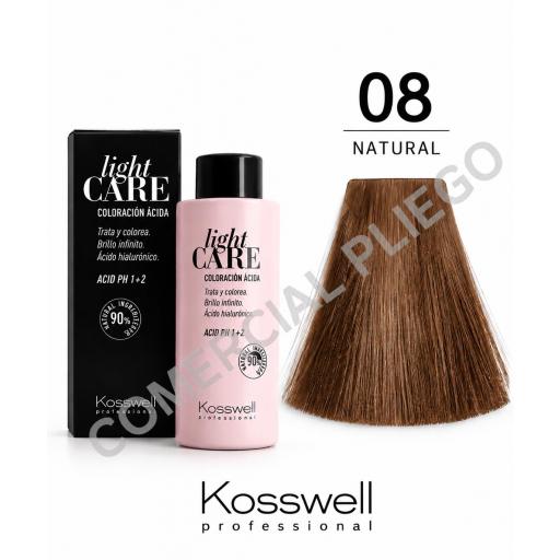 Coloracion Acida Light Care 8.0 60ml Kosswell