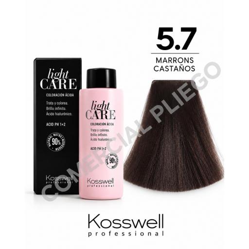 Coloracion Acida Light Care 5.7 60ml Kosswell