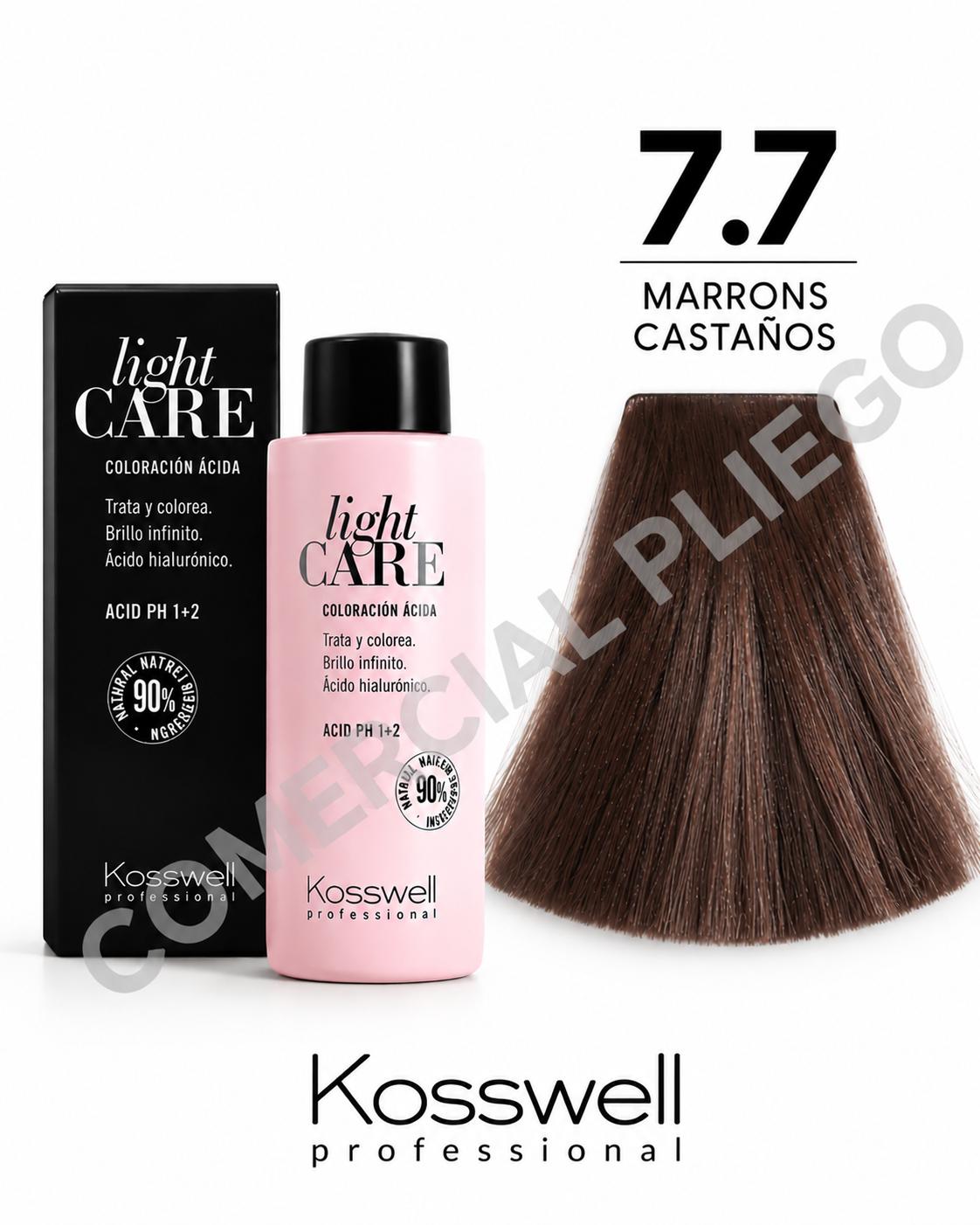 Coloracion Acida Light Care 7.7 60ml Kosswell
