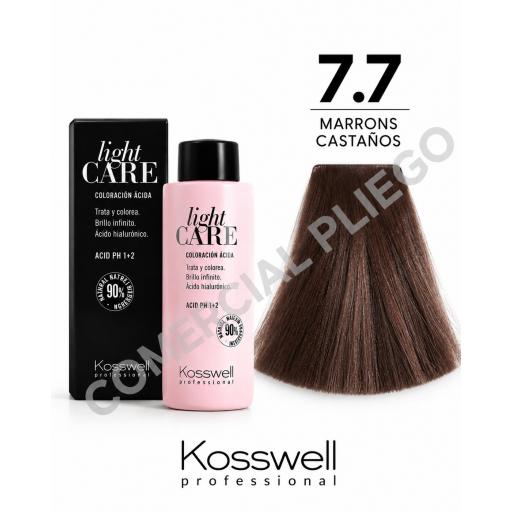 Coloracion Acida Light Care 7.7 60ml Kosswell