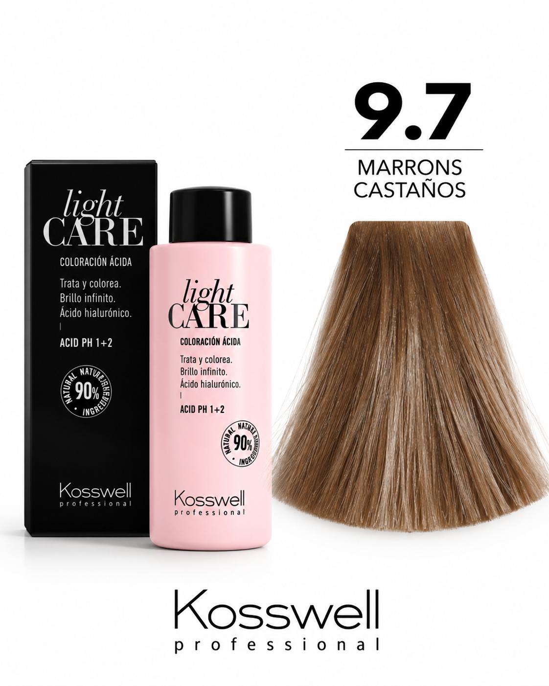 Coloracion Acida Light Care 9.7 60ml Kosswell