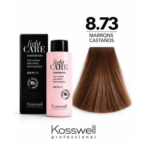 Coloracion Acida Light Care 8.73 60ml Kosswell