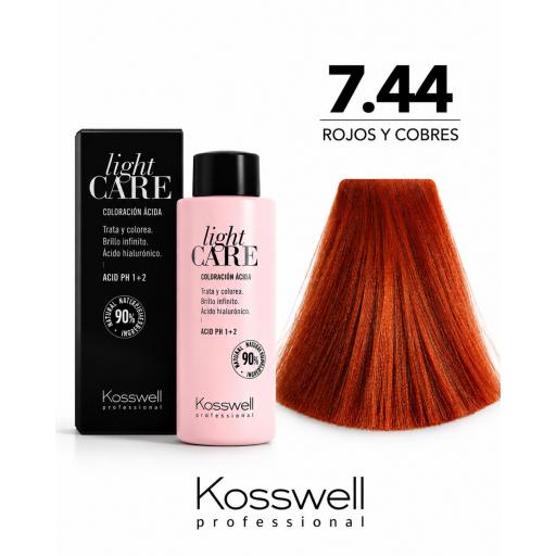 Coloracion Acida Light Care 7.44 60ml Kosswell