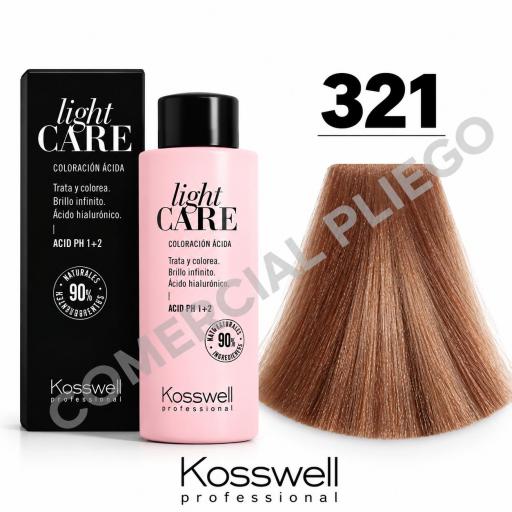 Coloracion Acida Light Care 321 60ml Kosswell