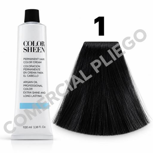 Tinte 1 Negro Color Sheen 100ml
