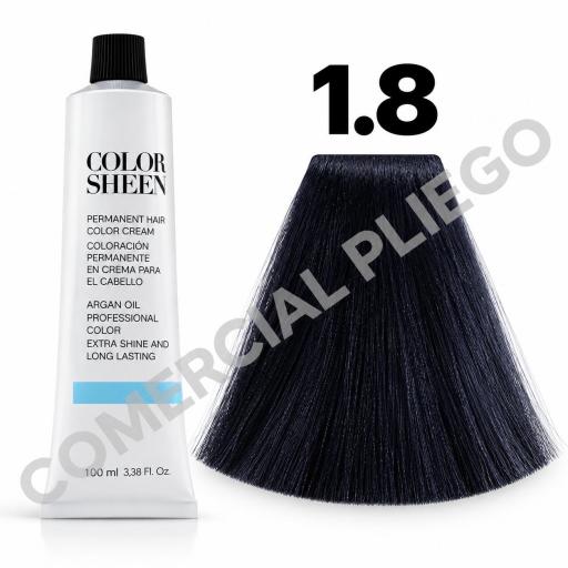 Tinte 1.8 Negro Azul Color Sheen 100ml [0]