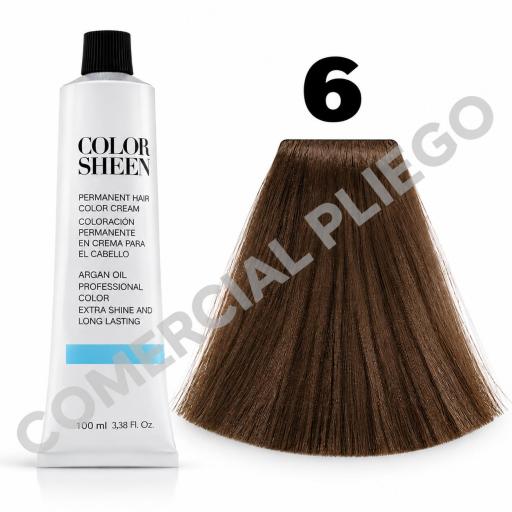 Tinte 6 Rubio Oscuro Color Sheen 100ml
