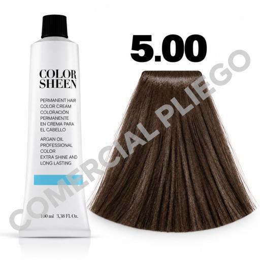 Tinte 5.00 Castaño Claro Intenso Color Sheen 100ml