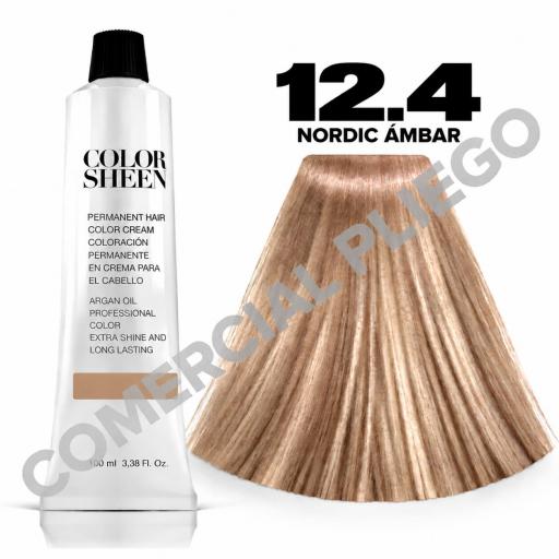 Tinte 12.4 Nordico Ambar Color Sheen 100ml