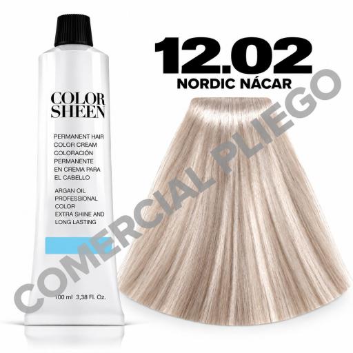 Tinte 12.02 Nordico Nacarado Color Sheen 100ml