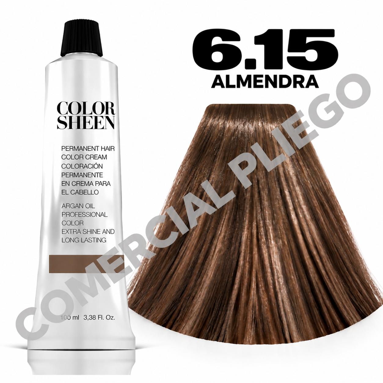 Tinte 6.15 Almendra Color Sheen 100ml