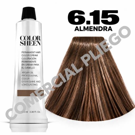 Tinte 6.15 Almendra Color Sheen 100ml