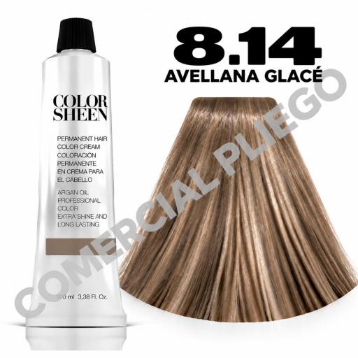 Tinte 8.14 Avellana Glace Color Sheen 100ml