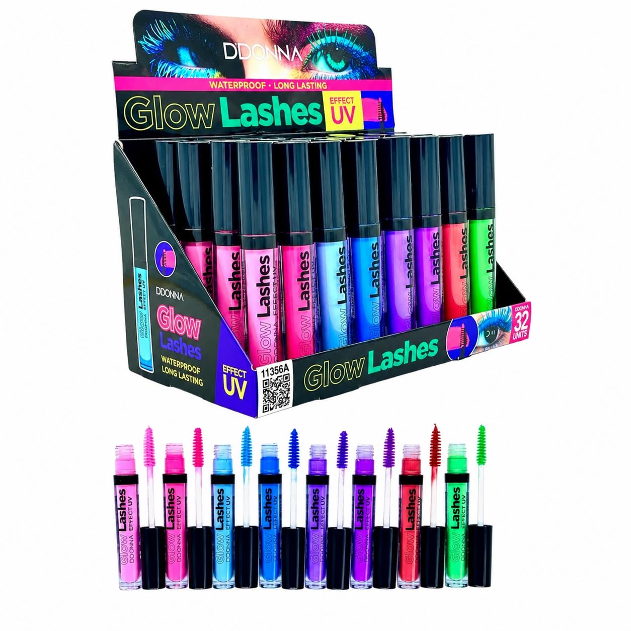 MASCARA GLOW EFFECT UV NEON 32/U DD 11356A