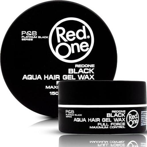 Red One Full Force Aqua Hair Wax Black 150ml