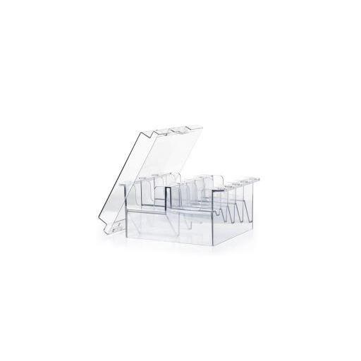 Caja transparente peines maquina corte