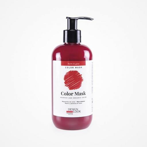 Mascarilla de color 300ml Rojo intenso Design Look [0]