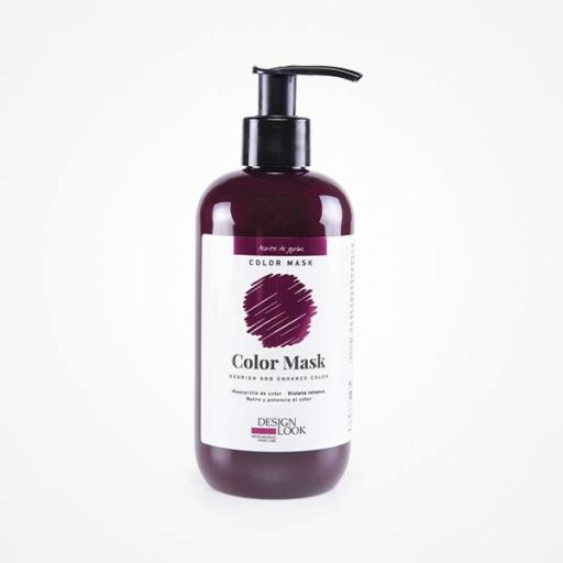 Mascarilla de color 300ml Violeta intenso Look [0]