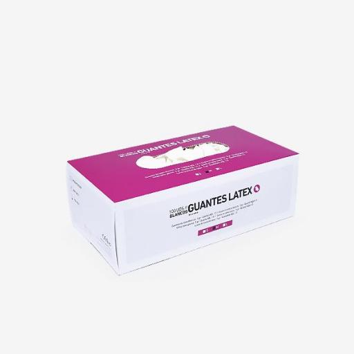 Guantes nitrilo M 100ud