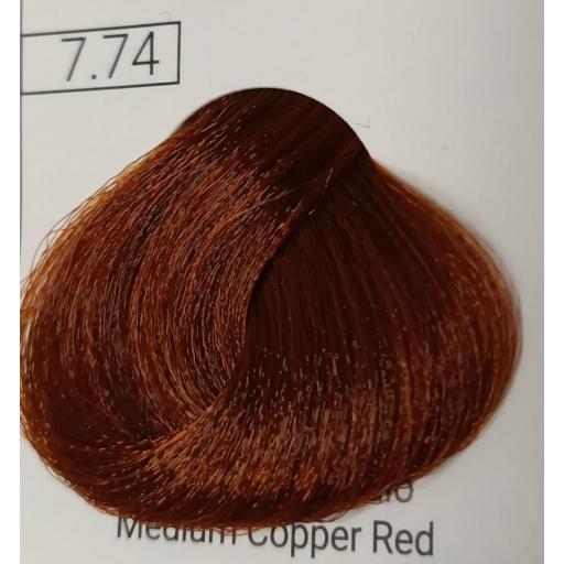 Tinte N7.74 Rojo cobre medio Anea 100ml [1]