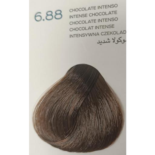 Tinte Lux Shine N6.88 Chocolate Intenso sin amoniaco 60ml Kosswell  [1]