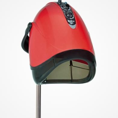 Secador casco Air 3V ionic Rojo móvil 