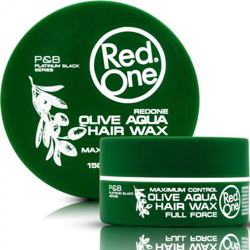 Red One Full Force Aqua Hair Wax Olive 150ml