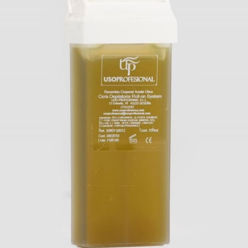 Cartucho cera Uso Profesional aceite de oliva