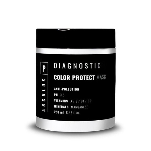Mascarilla Absoluk Diagnostic Color Protect 250ml cabellos teñidos
