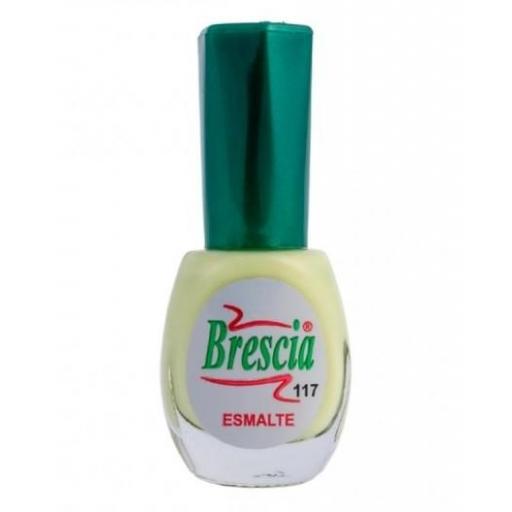 Esmalte de uñas Brescia N117 Amarillo Nacarado