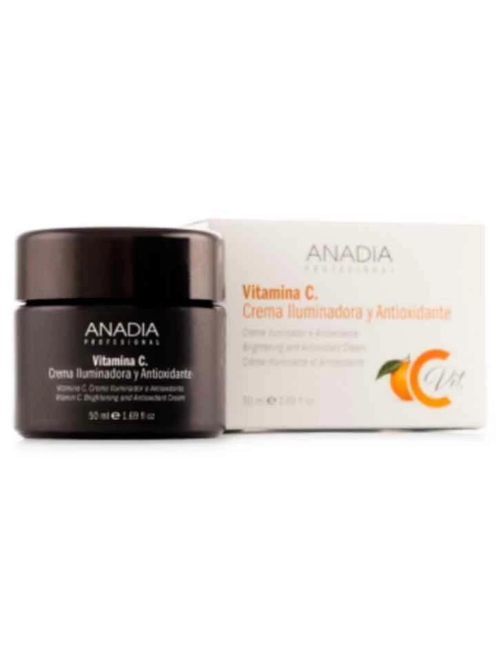 Crema facial Iluminadora Y Antioxidante Vitamina C Anadia 50ml