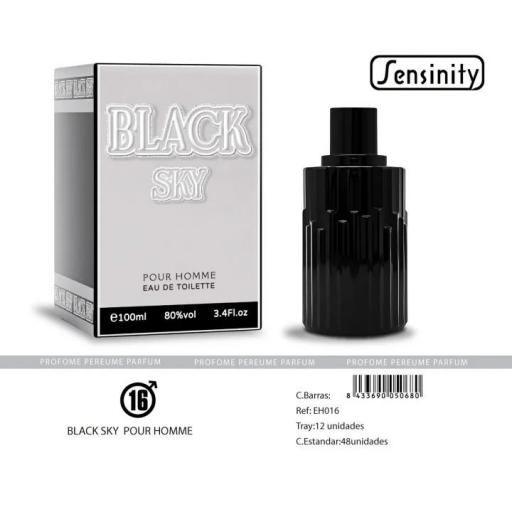 BLACK SKY POUR HOMME