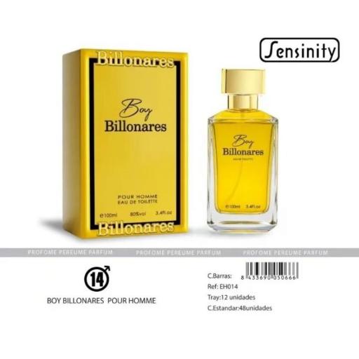 BOY BILLONARES POUR HOMME