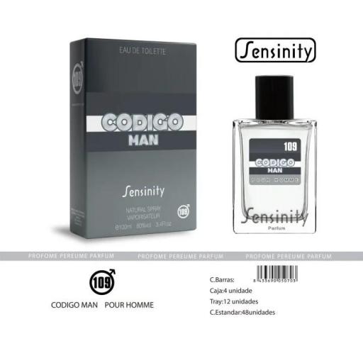 CODIGO MAN POUR HOMME SENSINITY