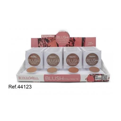 Expositor COLORETE BLUSH 24 unidades 44123 Leticia Well