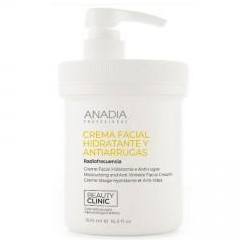 Crema facial hidratante y antiarrugas Anadia 500ml