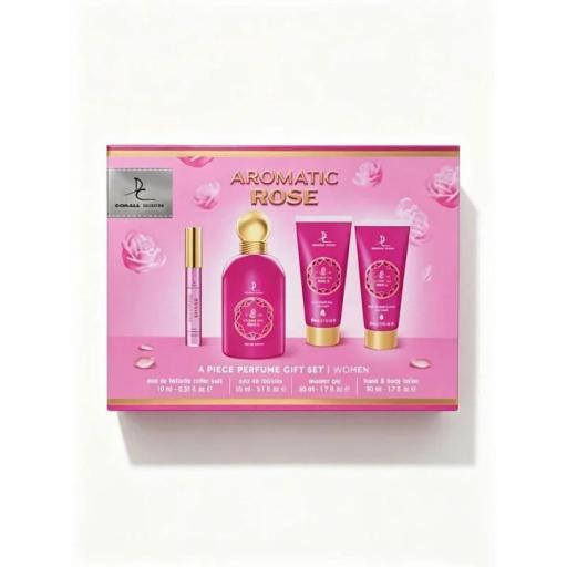 EST.AROMATIC ROSE EAU 100ML+15ML+GEL+LOCION