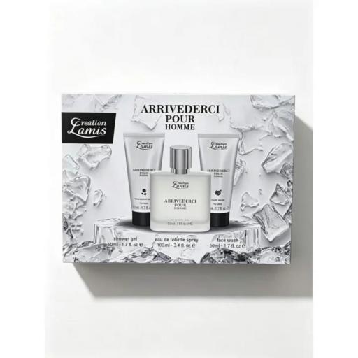 EST.ARRIVEDERCI 3PZA EAU+GEL+FACE WASH